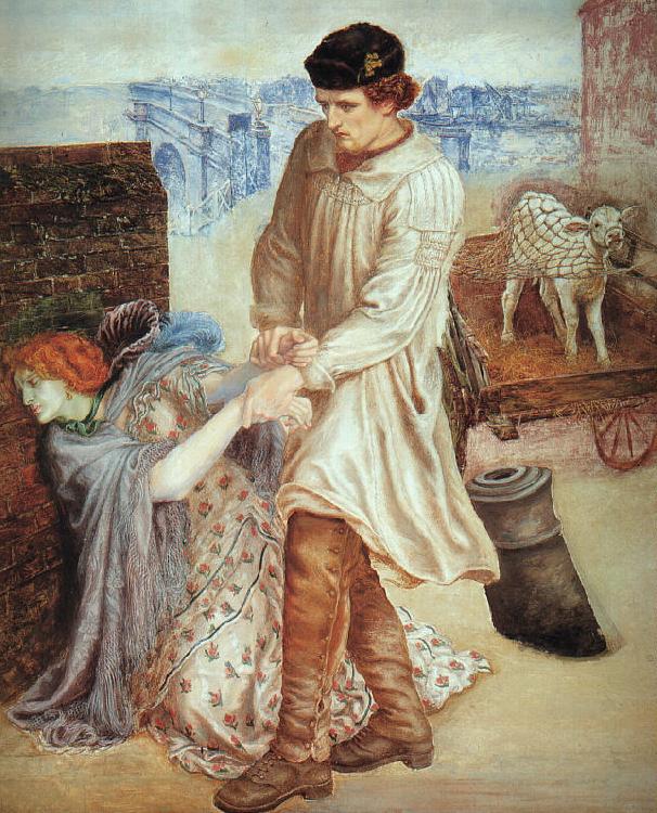 Dante Gabriel Rossetti Found oil painting image